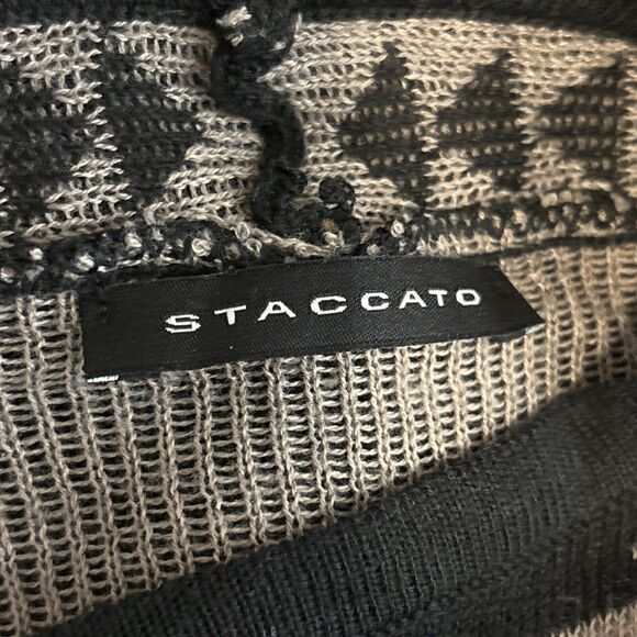 Staccato Woman S Cardigan Tribal Aztec Southwest Southern Boho Long Sleeve Open - Picture 9 of 11